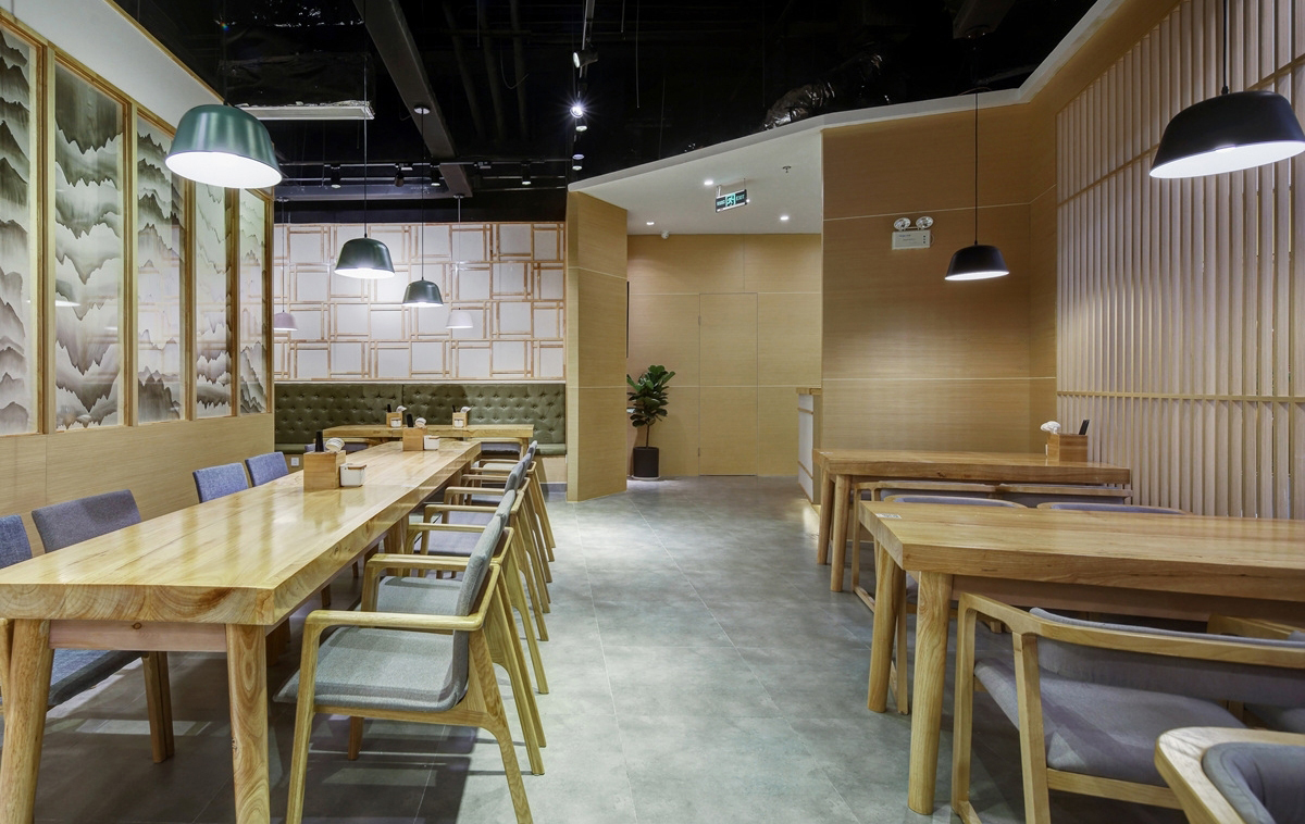 日式快餐店設(shè)計(jì)效果圖,日式快餐店設(shè)計(jì)案例