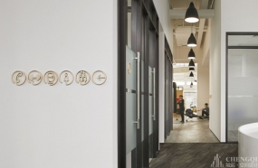 工業(yè)風辦公室走廊設(shè)計效果圖
