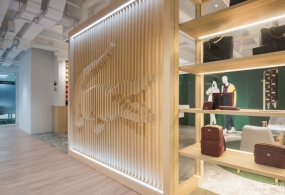 LACOSTE展廳設(shè)計(jì)效果圖,展廳設(shè)計(jì)平面圖