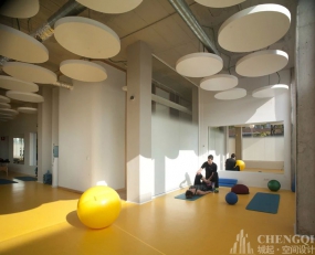 瑜伽館裝修設計圖片,瑜伽館設計布局圖