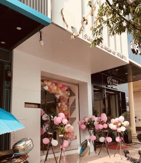 護膚品店裝修設計實景圖,護膚品店裝修設計布局圖