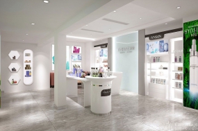 護膚品店空間設計圖片,護膚品店空間設計實景圖