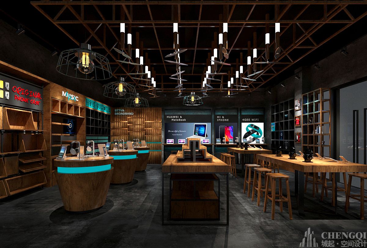 智能數(shù)碼店設(shè)計圖片,智能數(shù)碼店設(shè)計實景圖