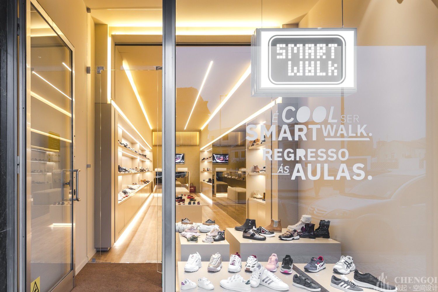 大東鞋店,鞋店裝飾設計布局圖