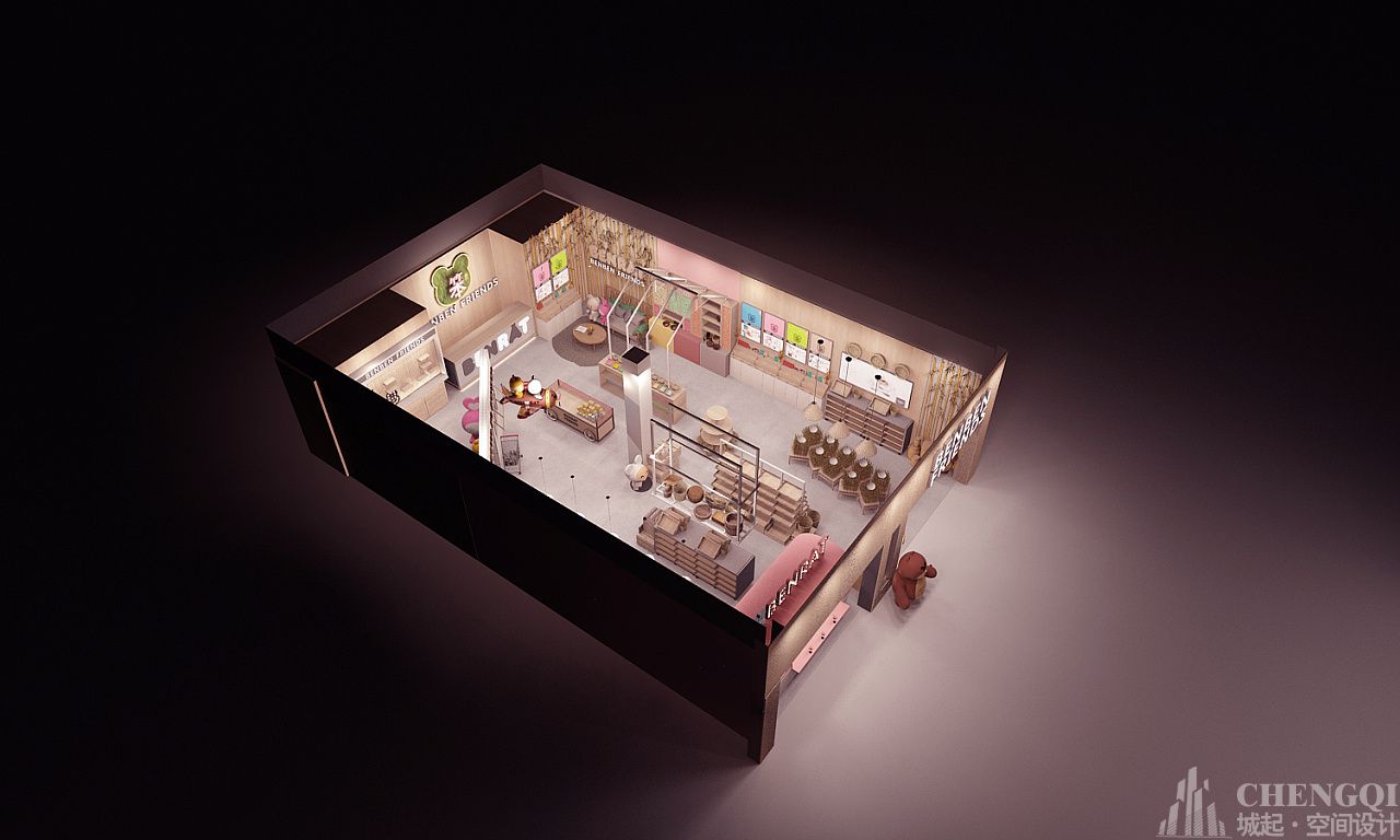 零食店空間設(shè)計(jì)實(shí)景圖,零食店空間設(shè)計(jì)圖片