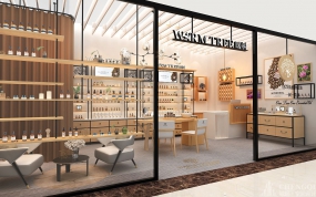 精油專賣店空間裝飾布局圖