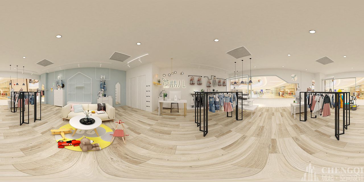 兒童生活用品裝修布局圖,兒童生活用品裝修效果圖