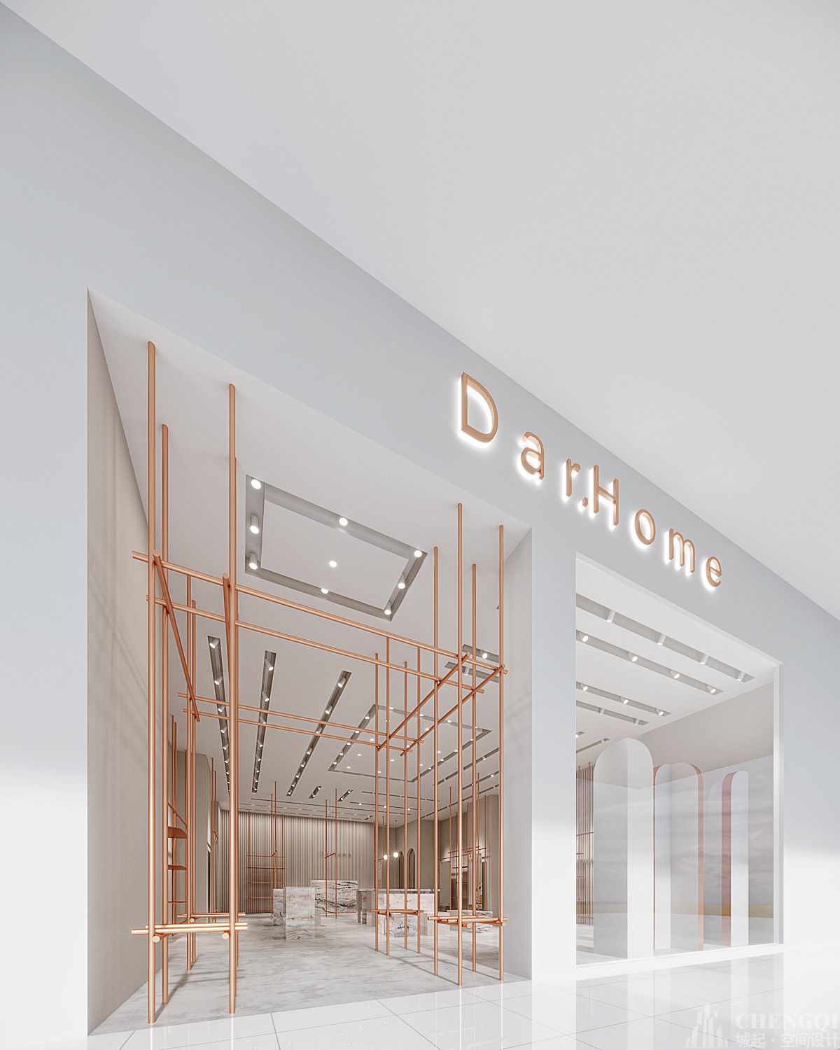 精品店空間裝飾實景圖,精品店空間裝飾圖片
