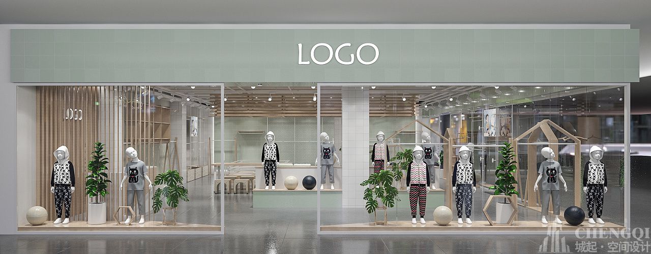 兒童生活用品空間設(shè)計(jì)布局圖,兒童生活用品裝飾平面圖