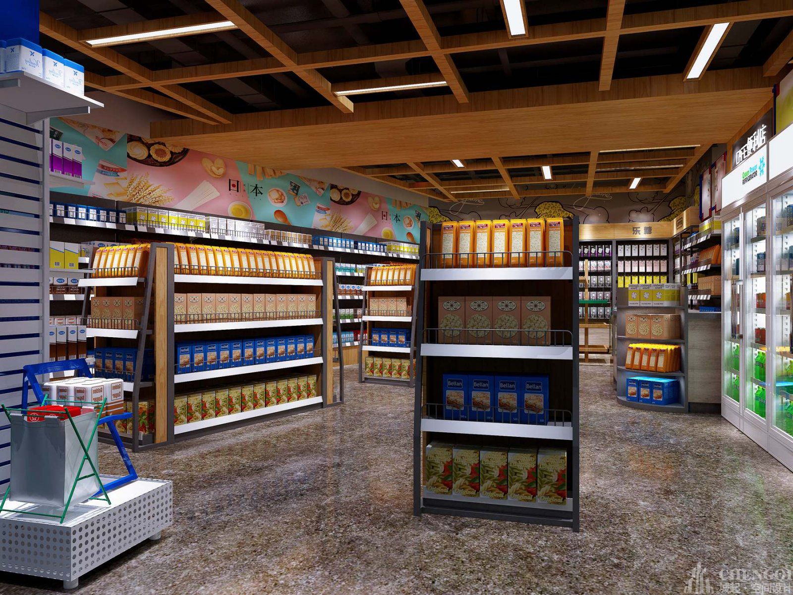 便利店布局大圖,便利店布局高清圖
