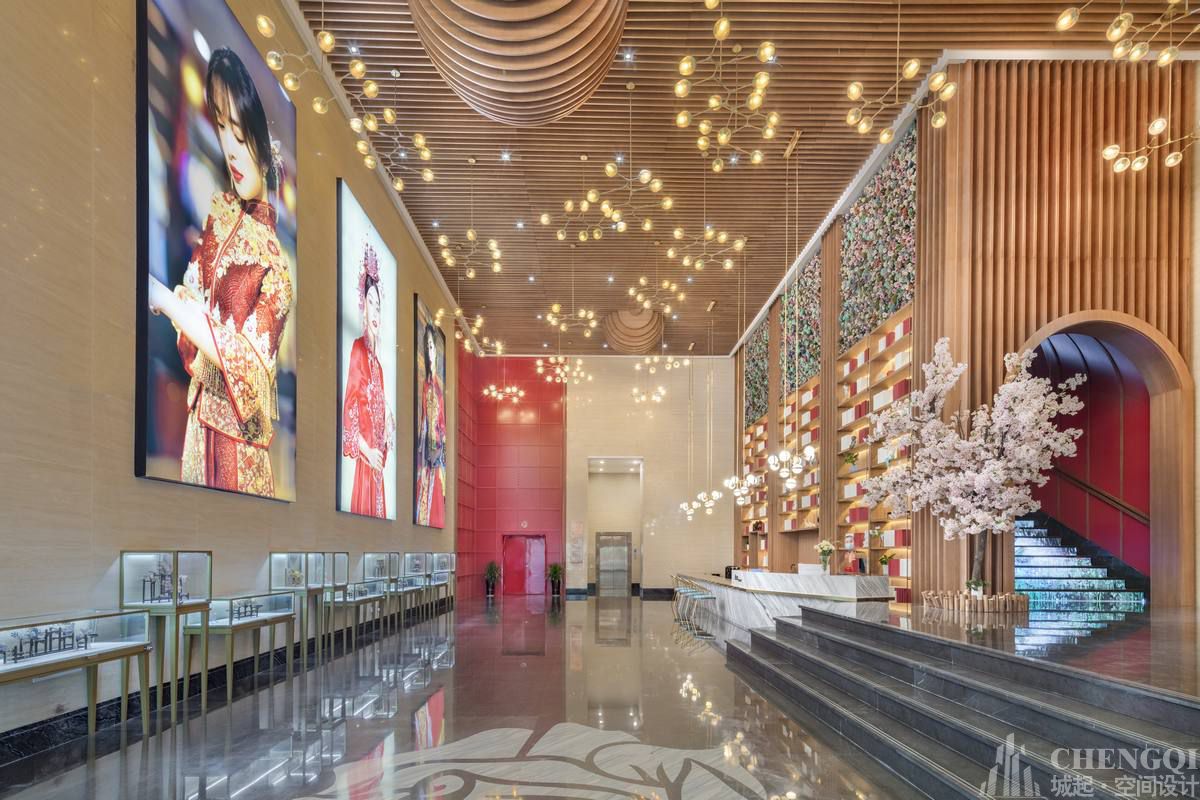 婚紗店空間裝飾案例效果圖,婚紗店空間裝飾大圖