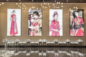 婚紗店空間設計效果圖,婚紗店空間裝飾案例效果圖