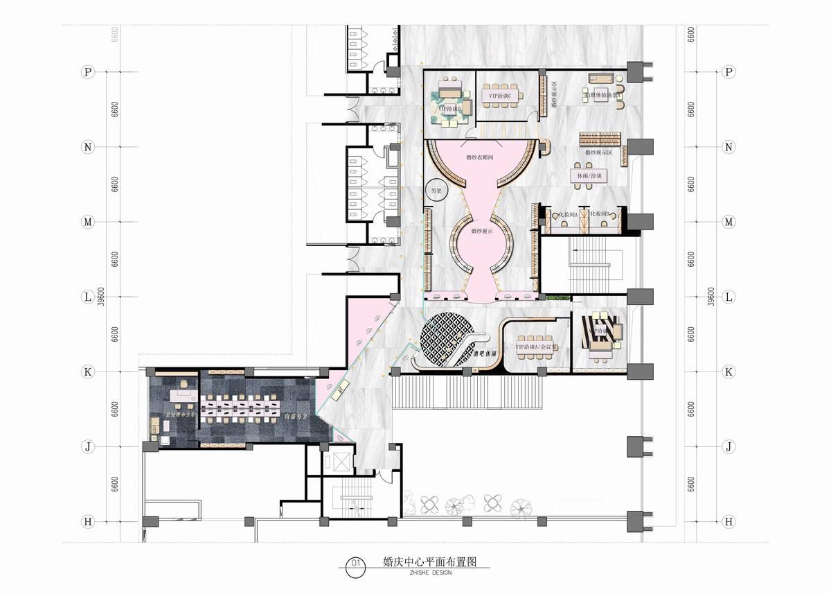 婚紗店空間裝飾實景圖,婚紗店空間裝飾效果圖