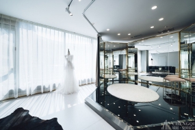 婚紗店裝修設計案例效果圖,婚紗店裝修設計大圖