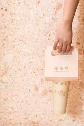 奶茶店裝飾實景圖