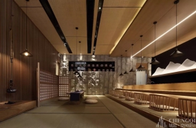 料理店空間設計圖片,料理店空間設計實景圖