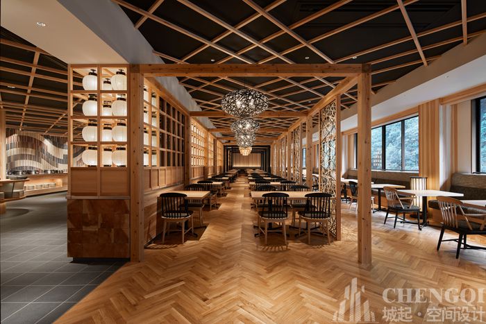 自助餐廳裝修設(shè)計(jì)案例圖,自助餐廳裝修設(shè)計(jì)效果圖