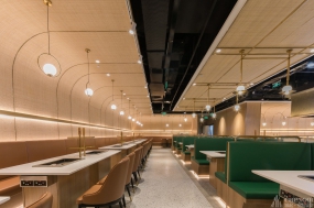 自助餐廳裝修圖片,自助餐廳裝修實景圖