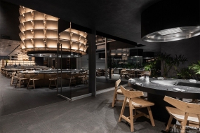 料理店空間設計圖片,料理店空間設計實景圖