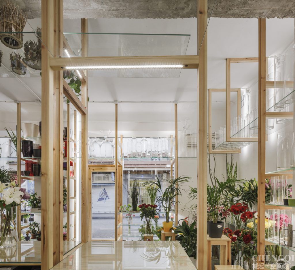 花店空間設(shè)計(jì)效果圖,花店空間設(shè)計(jì)實(shí)景圖