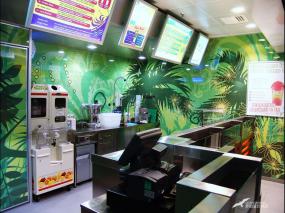 奶茶店吧招牌裝修效果圖