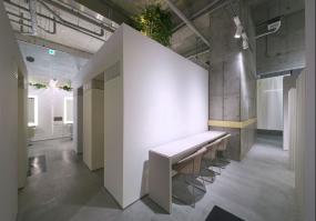 現(xiàn)代簡約風(fēng)格美發(fā)店裝修圖
