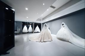 婚紗禮服店面裝修效果圖欣賞