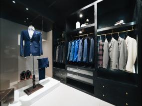 簡約時尚風(fēng)格婚紗禮服店面裝修效果圖