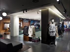 歐式風格服裝店效果圖