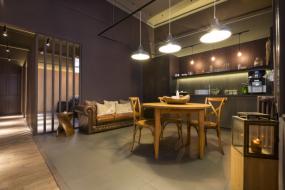 小型美發(fā)店裝修設計效果圖