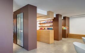 韓國美發(fā)店裝修風格圖