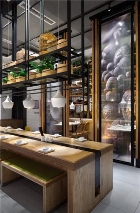 高檔設(shè)計飯店裝修效果圖