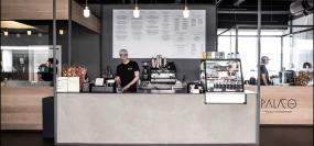 奶茶店收銀臺(tái)設(shè)計(jì)裝修效果圖片