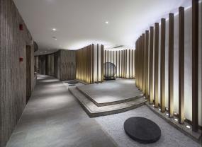 星級酒店大廳背景墻裝修效果圖片欣賞