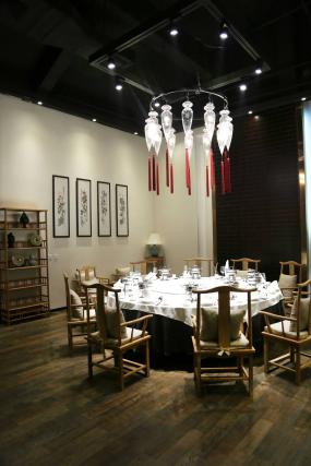 時(shí)尚混搭風(fēng)格餐廳火鍋店裝修效果圖片