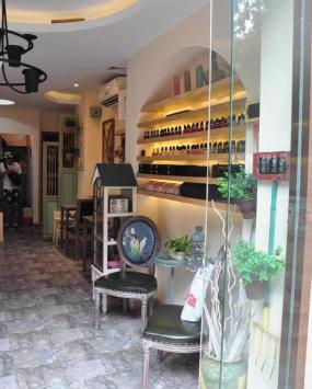 美甲店粉色墻面裝修圖片大全