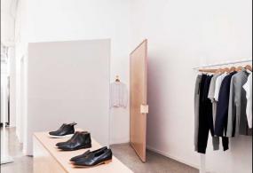 韓國服裝店男裝專賣店設(shè)計(jì)裝修效果圖
