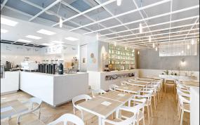 時(shí)尚絢麗奶茶店裝修風(fēng)格
