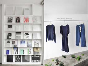 最新女服裝店室內(nèi)置物架裝修效果圖片大全