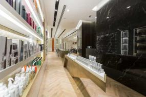 小清新店面裝修中小型美發(fā)店效果