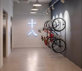 寫字樓大堂過道玄關設計實景圖片