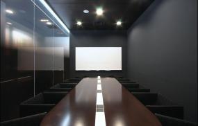 時尚混搭風格小辦公室吊頂裝修圖片