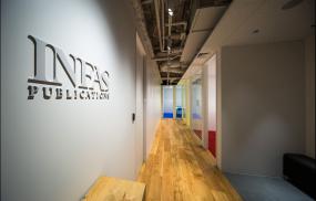 上海辦公室集成吊頂燈裝修效果圖片欣賞