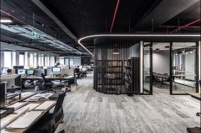 金融公司辦公室裝修實(shí)景圖片大全