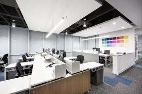 金融公司辦公室室內(nèi)裝飾裝修設(shè)計(jì)效果圖大全