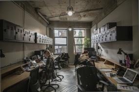 高端辦公室室內(nèi)外裝修效果圖