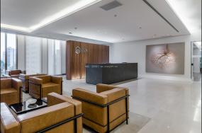 高端玩具公司前臺(tái)裝修圖片