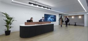 科技公司木地板裝飾設計效果圖大全