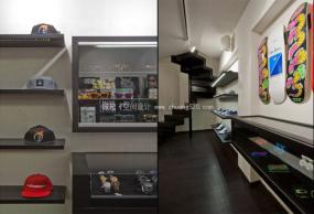 鞋帽店展柜裝修設(shè)計(jì)圖片