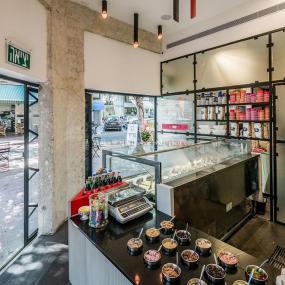 冰淇淋店裝潢圖片